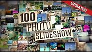 100 Photo Slide Show After Effects template