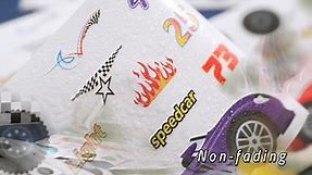 36 Sheets Make a Race Car Stickers Race