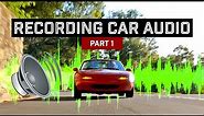 Recording Car Audio That Actually Sounds Good! PART 1: Cheap & Easy