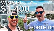 The W Miami Hotel - a W Hotel Tour & Review! Best Hotel in Miami!
