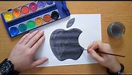 How to draw an Apple logo