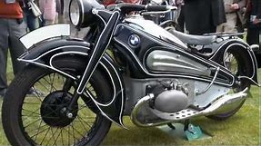 Vintage German Motorcycles of 2012 Concours d'Elegance [1080HD]