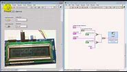 NI myRIO: LCD character display