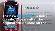 Nokia 3310 stick phone makes a comeback!