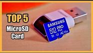 Top 5 Best MicroSD Card 2023 - For Smartphone, Drone, Action Cam, Consoles & More!