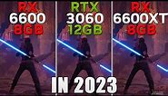 RX 6600 8GB vs RTX 3060 12GB vs RX 6600 XT 8GB - Tested in 15 games