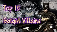 Top 15 Batgirl Villains