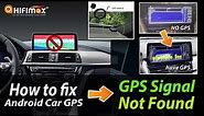 Android Car Stereo No GPS signal/ GPS not found trouble fixed, GPS 4G LTE antenna install guide!