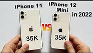 iPhone 12 Mini vs iPhone 11 in 2022🔥| Best iPhone To Buy Second Hand? (HINDI)