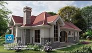 The GG 3 Bedroom Bungalow House Plan