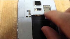 SAMSUNG GALAXY S5: HOW TO INSERT & REMOVE SIM CARD