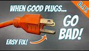 How to Repair An Extension Cord - Replace The Plug!