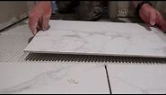 How To Install Porcelain Tile On A Bathroom Floor SIMPLE & EASY