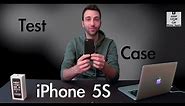 Test de l'iPhone 5S Case en cuir Noir