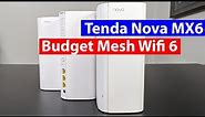 Tenda Nova MX6 Unboxing and Review | Speed Test, Range Tests, App and Much More
