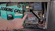 Onan Emerald 1 Genset Leaking gas fix!