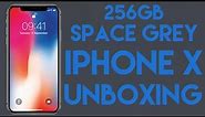 256Gb Space Grey iPhone X Unboxing