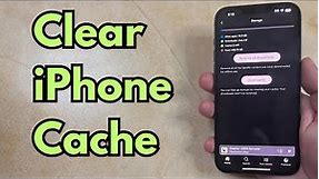 How to Clear iPhone Cache (5 Options)