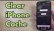 How to Clear iPhone Cache (5 Options)