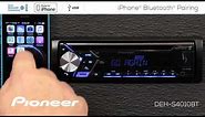 How To - iPhone Bluetooth Pairing on Pioneer In-Dash Receivers 2018