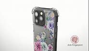 Compatible with iPhone 15 Pro Max Case Floral Flower Cute Design Pink,Aesthetic Girly Designer for Women Girls Floral Case Compatible with iPhone 15 Pro Max Cherry Blossom