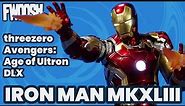 DLX Iron Man Mark 43 Marvel Avengers Age of Ultron ThreeZero ThreeA Action Figure Review