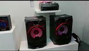 LG XBoom CK99 powerful audio system a total of 5000W