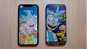 Rick & Morty iPhone 11 Incoming Call