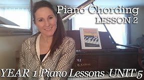 How to Play from a Lead Sheet -Piano Chording Lesson 2 [5-2] # 66 - Beginner Chording Tutorial