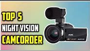 ✅Best Night Vision Camcorder 2023-Top 5 Night Vision Camcorder Review