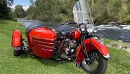 1941 Indian Chief Vintage Motorcycle with Sidecar - Consignment Sale