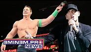 John Cena Invites Eminem To Write a Verse For His WWE Theme Song