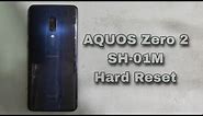 Aquos Zero 2 Docomo SH-01M Hard Reset Without PC