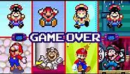 All Mario Game Boy Advance GAME OVER Screens