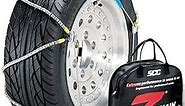 SCC Z-579 Z-Chain Extreme Performance Cable Tire Traction Chain - Set of 2