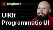 Intro to Programmatic UI - UIKit | Xcode 14