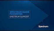 Spectrum Guide – Favorites