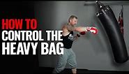 How to Hit the Heavy Bag Properly (So It will not Swing)