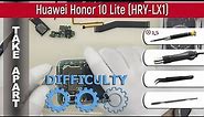 How to disassemble 📱 Huawei Honor 10 Lite HRY-LX1 Take apart Tutorial