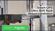 APC Smart-UPS Ultra 3kW - How to Install the UPS in Rackmount Position