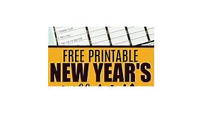 FREE PRINTABLE NEW YEAR'S EVE SCATTERGORIES GAME - PLAY PARTY PLAN - DIY & CRAFTS