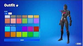 How to make Black Knight with Spectra Knight customization in fortnite...