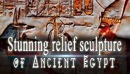 Stunning relief sculpture of ancient Egypt