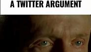 Twitter argument