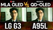 Sony A95L QD-OLED vs LG G3 OLED | Premium TV Comparison