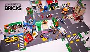 Lego City Road Plate Compilation Speed Build