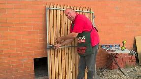 How To Fit A Ring Gate Latch - DIY At Bunnings