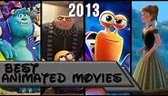 Top 10 | Best Animated Movies of 2013 💰💵