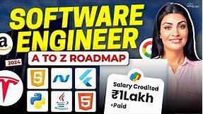 How to Become a Software Engineer in 2024 | Complete Software Engineer Roadmap (Full Guide)