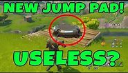 FORTNITE UPDATE 1.9 NEW JUMP PAD FIRST LOOK (NEW LAUNCH PAD) - Fortnite Battle Royale